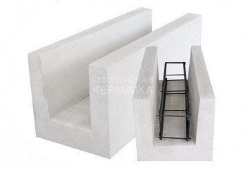 Блок лотковый Забудова U-образный 3БЛ 625х300х250 2