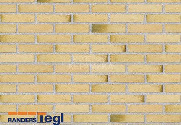 Кирпич печной ручной формовки Randers Tegl RT 412 gelb malakit handstrichziegel 1