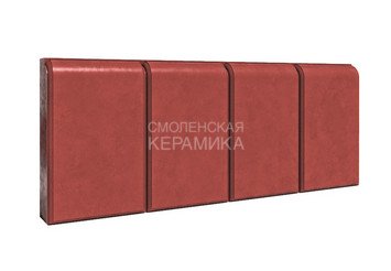 Бордюр ZKING Стоун 500×200×50мм, зеленый 1