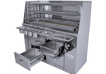 Мангал многофункциональный угольный УММ/2-ROBATA L1500 1