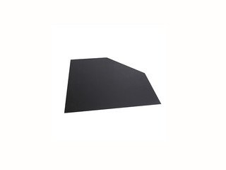 Лист напольный угловой BLACK (1000*1000*0,5мм)