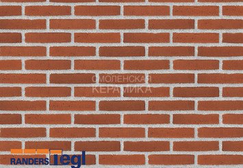 Кирпич печной ручной формовки Randers Tegl RT 307 rot handstrichziegel 1