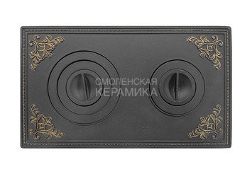 Плита Усиленная чугунная П2-710(В) (710х410) Бронза 1