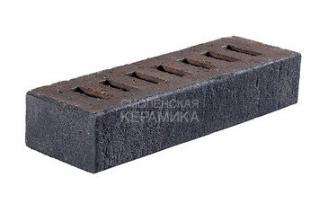 Кирпич клинкерный КЕРМА FABER JAR Ригель Смольный 0,6 НФ 2