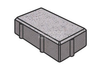 Тротуарная плитка Готика, Брусчатка Premium Gold, 200x100x40 мм, цвет Голд 1 1