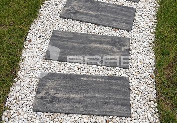 Тротуарная плитка Сити 900 х 400, Color Mix Ночь, 80 мм 5