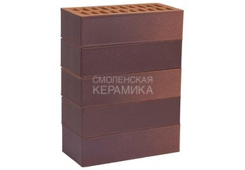 Кирпич лицевой Красная Гвардия 0,7 НФ, Chianti Premium гладкий 2