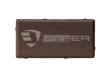 Тротуарная плитка BRAER Прямоугольник Коричневый, 60мм 1