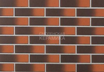 Печной кирпич LODE Aquarius, красно-пёстрый 1