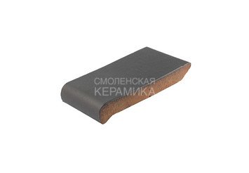Подоконник клинкерный ZG Clinker ОК28 графит 1