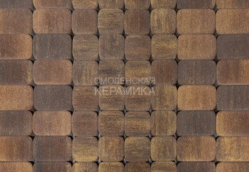 Тротуарная плитка BRAER Классико Дуо, Color Mix 