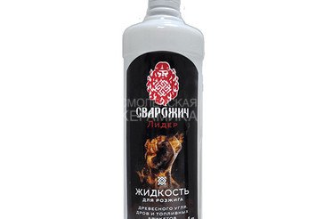 Жидкость для розжига Лидер (смесь парафинов) 1л 1