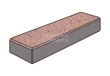 Тротуарная плитка Готика, Паркет Premiun Gold, 300x100x60 мм, цвет Голд 18 1
