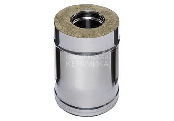 Сэндвич 0,25 м (AISI 430/0,8мм + нерж.) Ф160х250, Ferrum HF 30-50 1