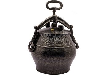 Афганский казан-скороварка черный с ручками 8 литров 1