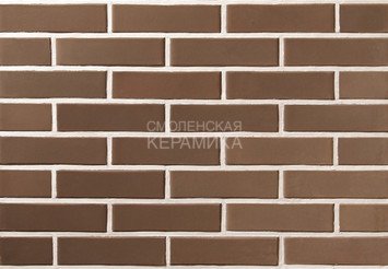 Кирпич печной фигурный LODE Brunis F 22, коричневый 2