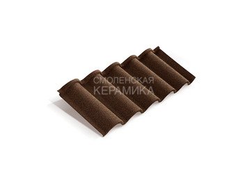 Композитная черепица Metrotile ROMANA Бургундия 1