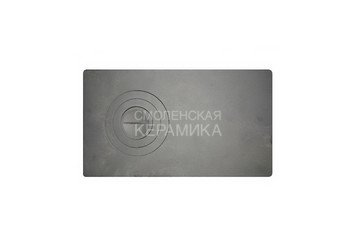 Плита чугунная 1-конф. П1- 2, 410х710 большая (Балезино) 1