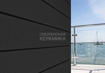 Доска Cedral Click Smooth 3600 mm C50 Тёмный минерал 1