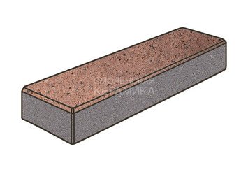 Тротуарная плитка Готика, Паркет Premiun Gold, 300x100x80 мм, цвет Голд 15 1