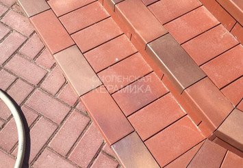 Ступень прямой угол Stroeher 4822(316) patrizierrot ofenbunt 1