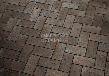 Клинкерная брусчатка Feldhaus Klinker umbra ferrum P609DF* 240x118x52 1