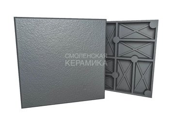 Тротуарная плитка ZKING Стоун 330×330×30мм, серый 1