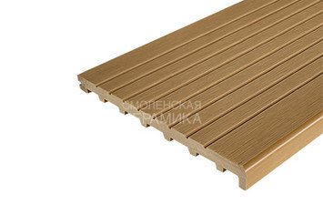Ступень ДПК Latitudo Step-320 полнотелая 320х24х4000 орех 1