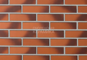 Печной кирпич LODE Cameleo, красно-пёстрый 1