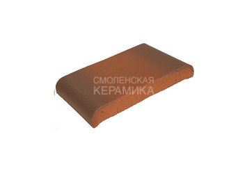 Парапетная клинкерная плитка ZG Clinker КР20 каштановый 1