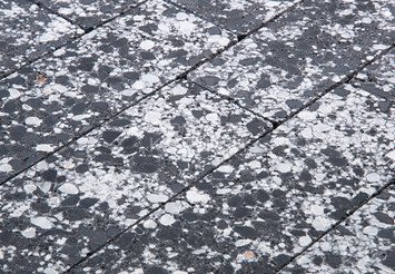 Гранитная тротуарная плитка Готика, Плита Granite FINO, 400x200x80, Диорит 2