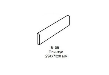 Плинтус Stroeher 8108(717) anthra 1
