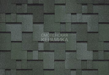Гибкая черепица TEGOLA BUSINESS LAZIO Verde 474 1