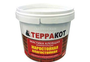 Мастика универсальная Терракот , 2,5кг 1