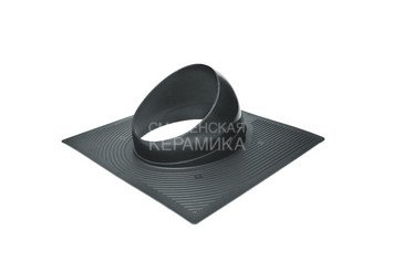 Основание вент. трубы для гиб. черепицы Base-VT 125/150 серый 1