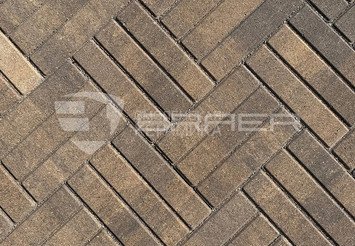 Тротуарная плитка Паркет BRAER, Color Mix
