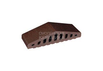 Профильный кирпич King Klinker 310/250x100x78 коричневый глазурованный (02) 1