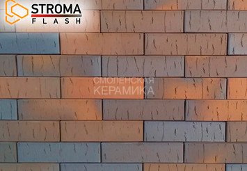 Кирпич облицовочный СТРОМА, 1НФ Flash Royal кора дуба 1