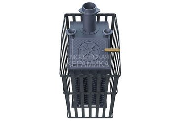 Печь чугунная для бани Технолит GFS ЗК 18 (П2) Ураган 2023 г 4