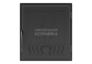Дверь печная ASTON Антрацит 1