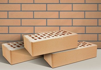 Кирпич лицевой ТЕРЕКС 1НФ, Солома 1