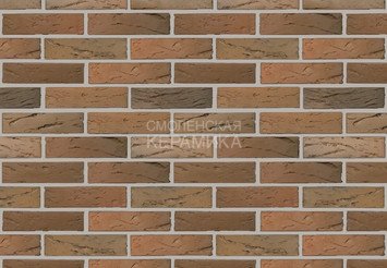 Кирпич с утолщенной стенкой BRAER MAX, кора дуба, 1 НФ 4