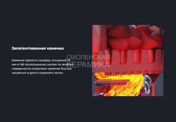 Печь чугунная для бани Технолит Гроза в сетке 24 (М) 2022 г 9