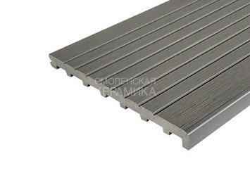 Ступень ДПК Latitudo Step-320 полнотелая 320х24х3000 серый 1