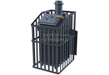 Печь чугунная для бани Технолит GFS ЗК 18 (М) Ураган 2022 г 3