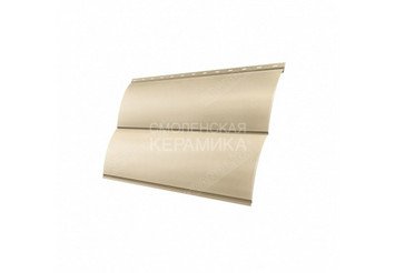 Сайдинг GL Print dp Блок-Хаус 0,5мм желтый матовый 2