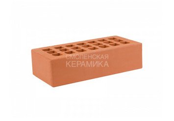 Кирпич рядовой щелевой красный М175 , ЖКЗ 1