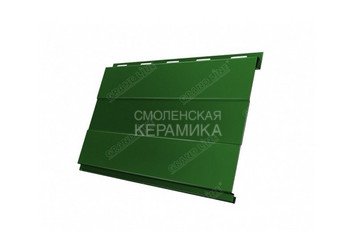 Сайдинг GL Quarzit Вертикаль 0,5мм зеленый матовый 4