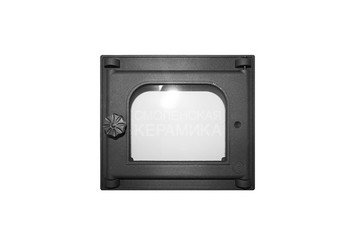 Дверца каминная FIRE WAY (310х270) 250х210 со стеклом К301 1