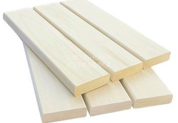 Полок Осина 1 сорт 90х26х2,5 (В) 1